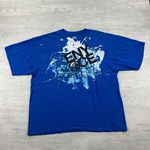 Vintage Y2K Enyce Shirt Size XXL Blue City Skater Baggy